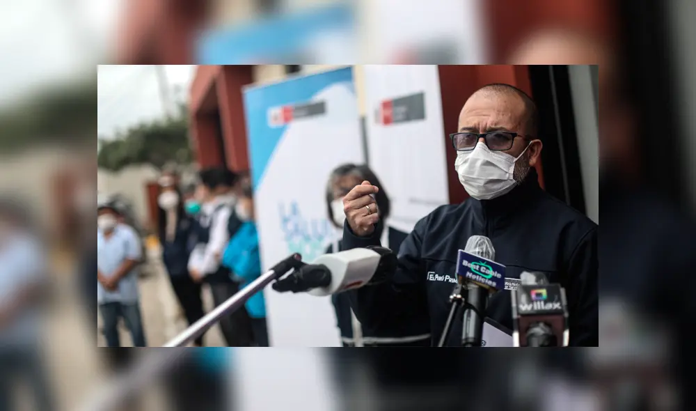 Victor Zamora, Ministro de Salud. Foto: Aldair Mejía / La República.