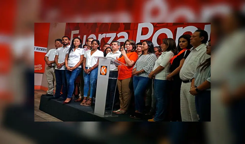 Martha Chávez ofreció declaraciones para ponderar el resultado de FP. Foto: ANDINA Martha Chávez ofreció declaraciones para ponderar el resultado de FP. Foto: ANDINA