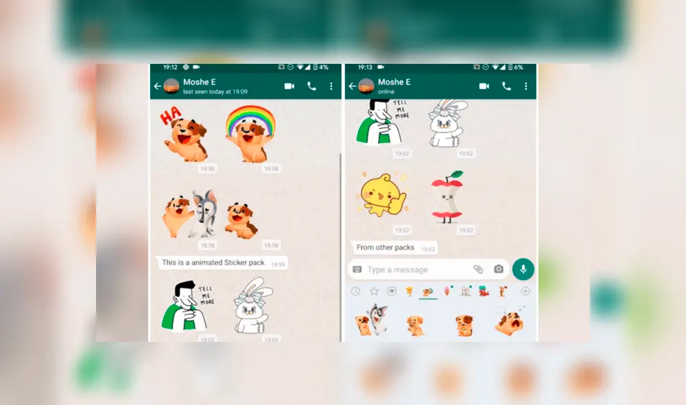 Los stickers animados ya son una realidad en WhatsApp y aquí te mostramos todos los métodos para obtenerlos y hasta crearlos. Imagen: Entertainment Box.