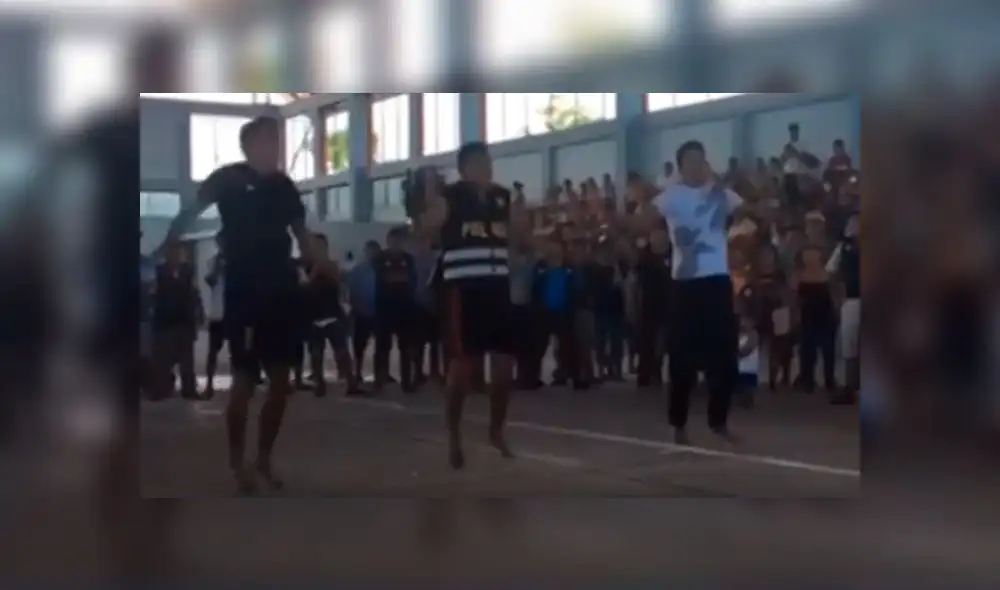 Policías también fueron castigados por su superior. Créditos: Captura Canal N.