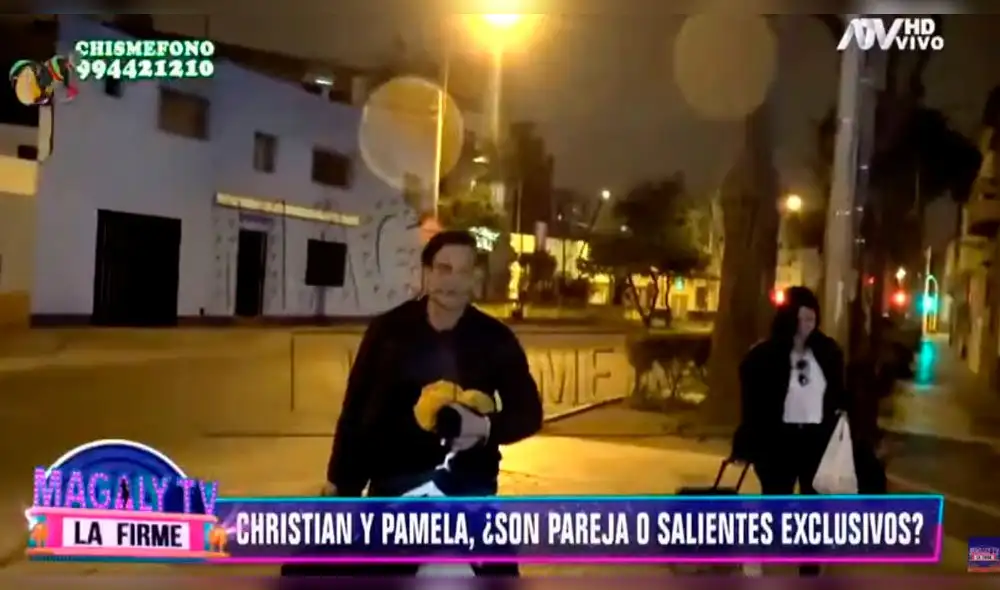 Christian Domínguez, Ethel Pozo y Magaly Medina