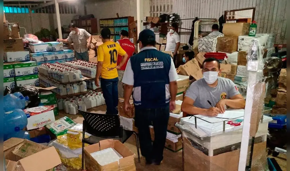 Fiscalía inmoviliza lejía en Condorcanqui