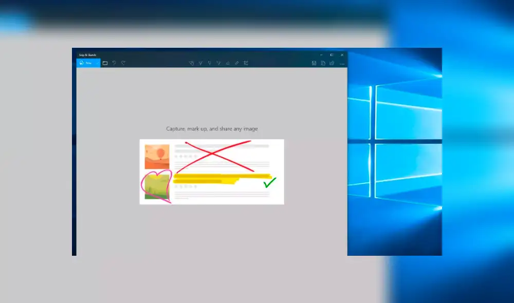 Las herramientas Recorte y anotación, y la simplemente llamada 'Herramienta Recortes' son de las más útiles.