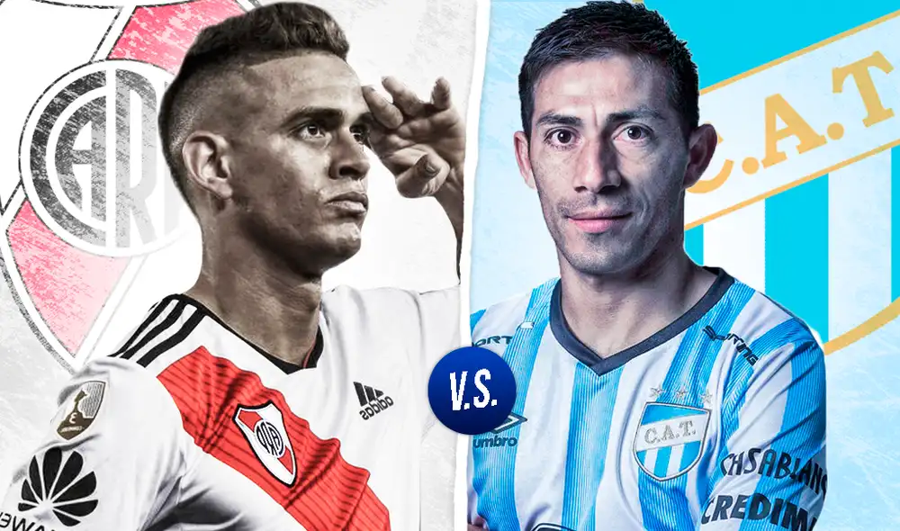 River Plate y Atlético Tucumán juegan HOY EN VIVO ONLINE por la última fecha de la Superliga Argentina 2019-2020. | Foto: GLR