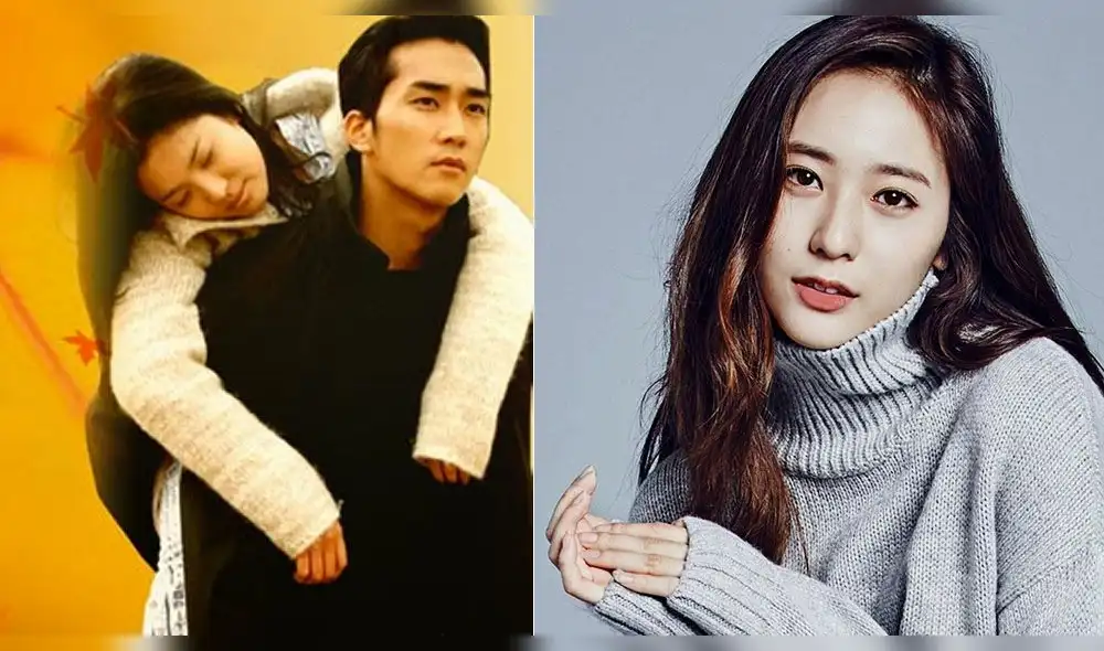 Desliza para ver más fotos de Krystal y Song Seung Hon. Desliza para ver más fotos de Krystal y Song Seung Hon.
