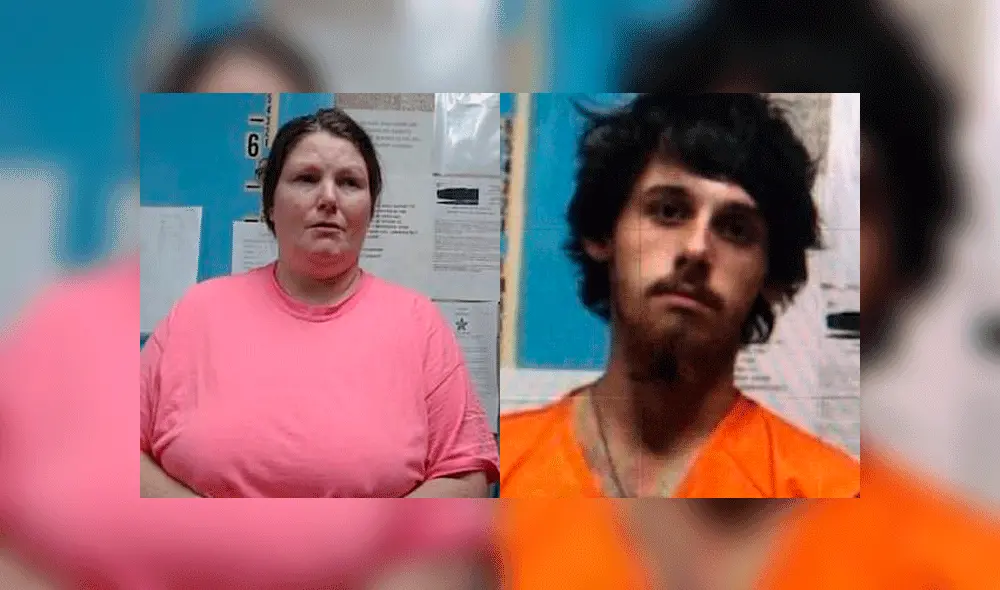 Lisa Williamson y Steven Anthony Jackson fueron arrestados bajo cargos relacionados con pornografía infantil. Fuente: Cárcel del condado de Geneva.