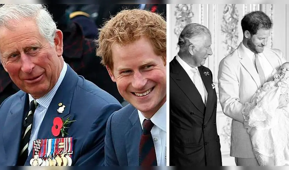 Principe Carlos y Harry