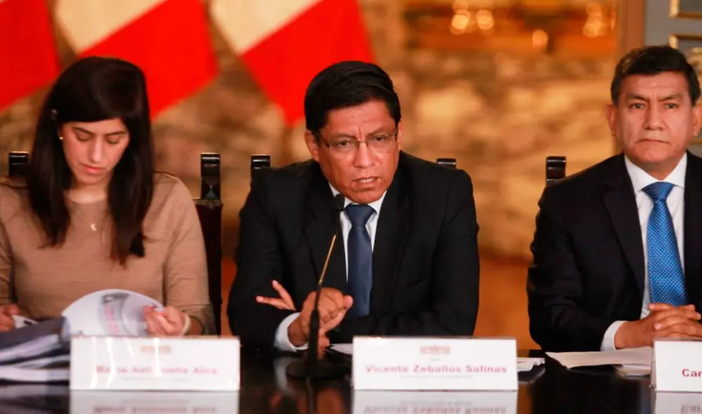 Primer ministro, Vicente Zeballos, se pronunció sobre la investigación del JEE en su contra. Fotos: Jhonel Rodríguez/La República. Primer ministro, Vicente Zeballos, se pronunció sobre la investigación del JEE en su contra. Fotos: Jhonel Rodríguez/La República.