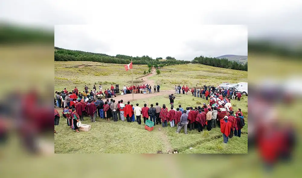 Cañaris acordó reiniciar jornada de lucha contra la minería