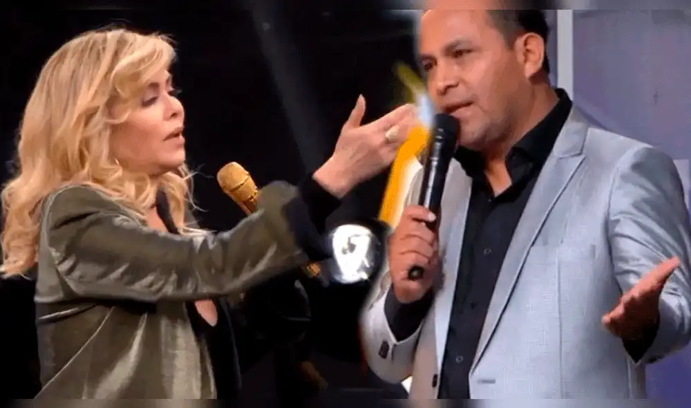 Gisela Valcárcel minimizó 'Apoteósico' en la última gala de "El gran show". Foto: composición LR/América TV