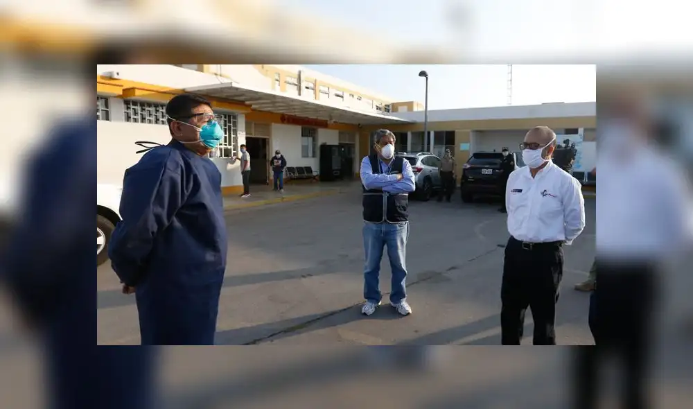 Durante su visita, el Ministro Zamora reconoció la necesidad de empezar a operar el Hospital Regional de Cañete. (Foto: Minsa)