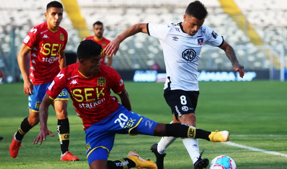 Colo Colo gana 3-2 a Unión Española con gol de Gabriel Costa. Foto: CDF Colo Colo gana 3-2 a Unión Española con gol de Gabriel Costa. Foto: CDF