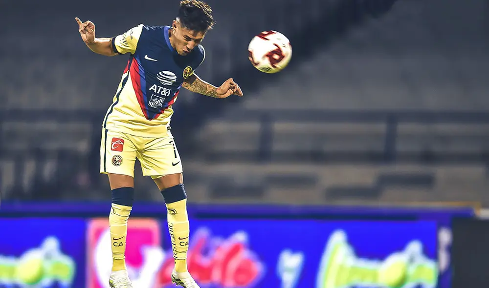 Federico Viñas hizo historia al anotar el gol número 5000 del América en la liga mexicana. Foto: @ClubAmerica