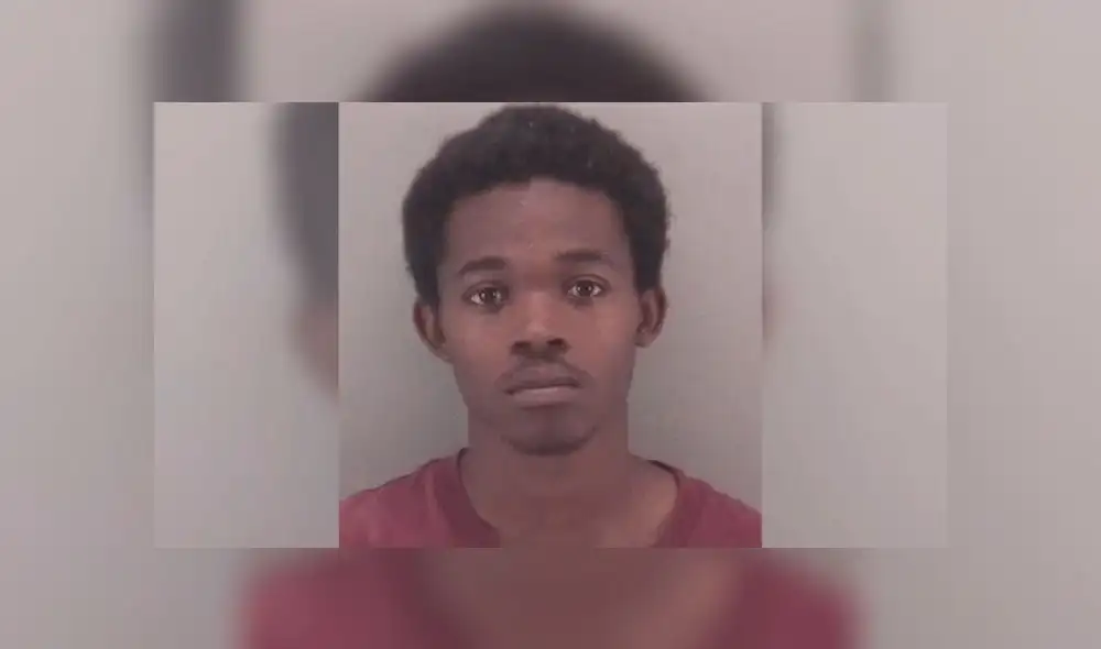 Jyahshua ató y quemó vivo a un pitbull que más tarde fue bautizado como 'Tommie'. Foto: Departamento de policía de Richmond.