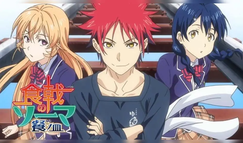 Conoce aquí todos los detalles del estreno de la temporada 4 de Shokugeki no Soma