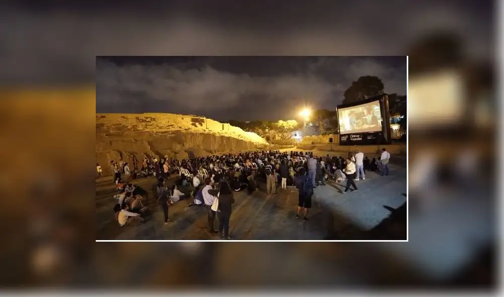 Cine en la Huaca Pucllana