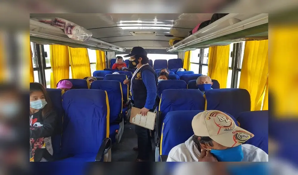 Áncash: empresas de transporte no cumplen con protocolos ante COVID-19
