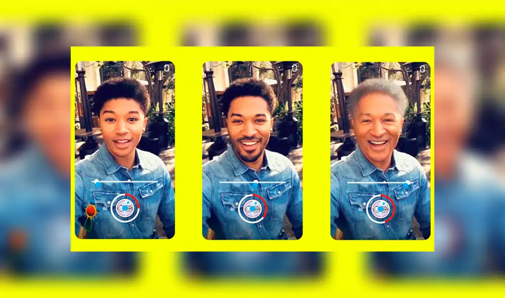 Time Machine, el nuevo filtro de Snapchat.