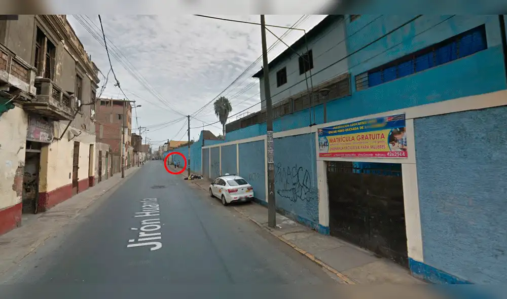 Google Maps: Vergonzosa escena es captada cerca de colegio en Cercado de Lima Google Maps: Vergonzosa escena es captada cerca de colegio en Cercado de Lima