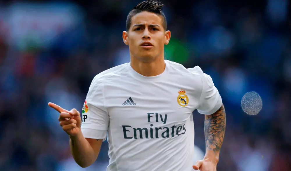 James Rodríguez se lesiona y será baja en el Real Madrid