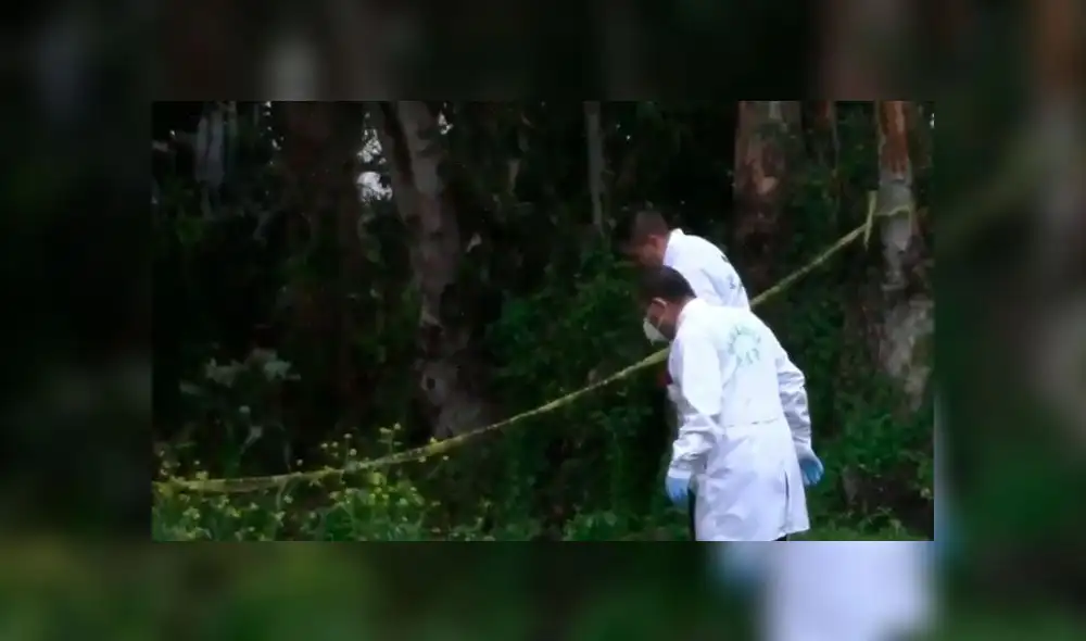 Hallan cadáver de mujer en Huancayo. Créditos: Captura TV Perú. Hallan cadáver de mujer en Huancayo. Créditos: Captura TV Perú.