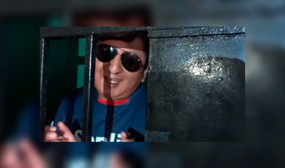 Tapir 590 participa en sketch y termina siendo enmarrocado por la policía