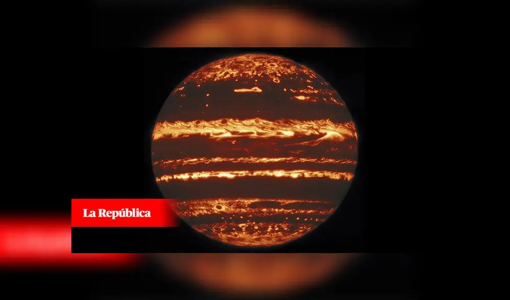 Astrónomos lograron imágenes inéditas y desvelaron grandes misterios de Júpiter.