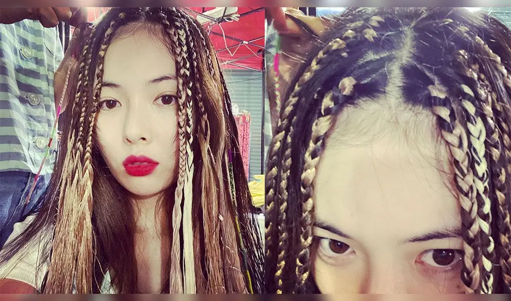 Hyuna: el peinado generó duras críticas hacia la cantante. Hyuna: el peinado generó duras críticas hacia la cantante.