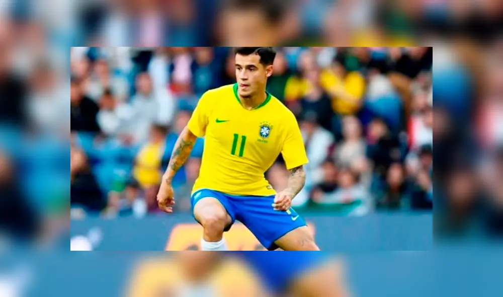 Philippe Coutinho. Foto: Difusión