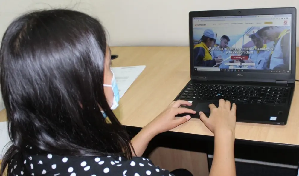 Escolares deberán inscribirse en plataforma. Foto: Contraloría Escolares deberán inscribirse en plataforma. Foto: Contraloría