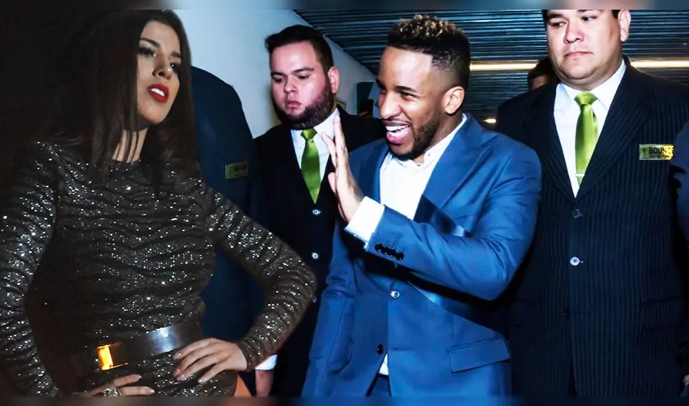 Yahaira Plasencia y Jefferson Farfán se vieron en el aniversario de la salsera. Foto: Composición