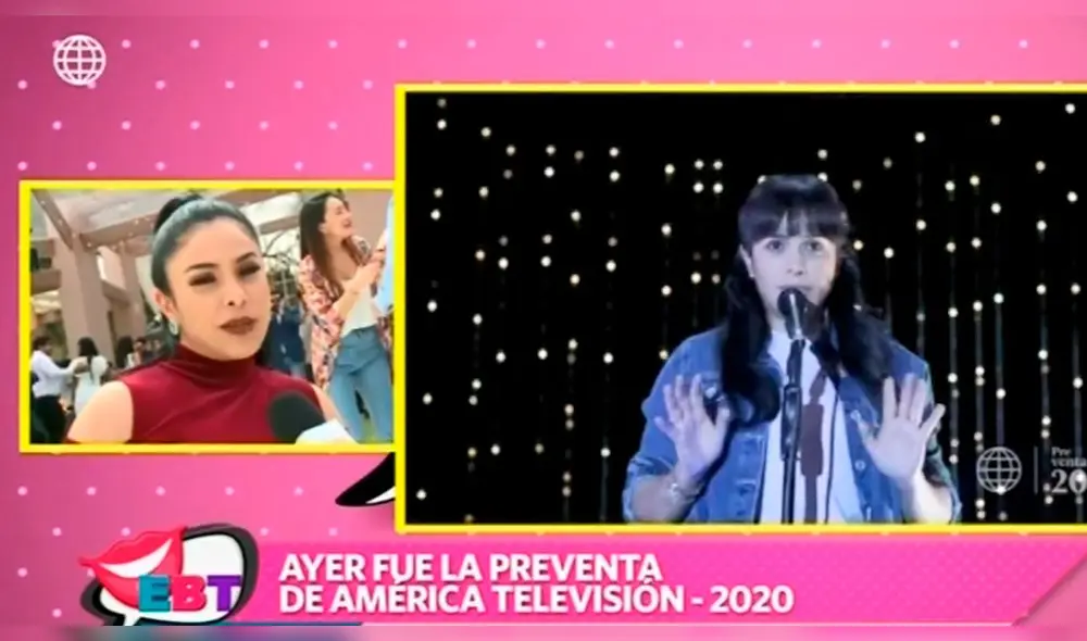 Maricarmen Marín regresó a América Televisión