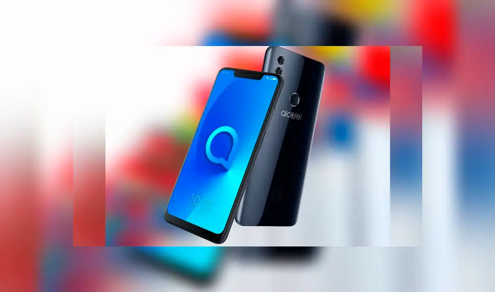 El dispositivo de Alcatel resalta también por la inclusión de una rápida huella dactilar y reconocimiento facial. Foto: captura