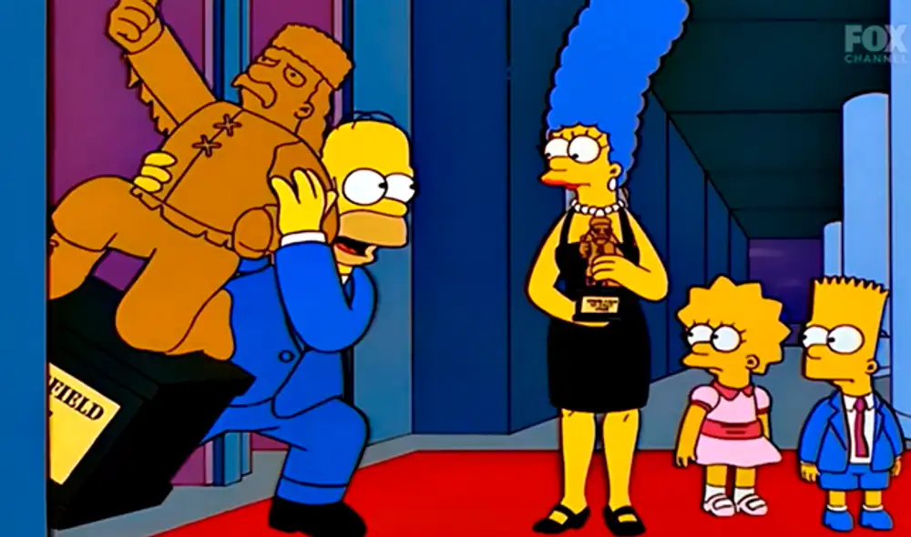 Premios Oscar al estilo de Los Simpson: Fox hizo la jornada de premiación