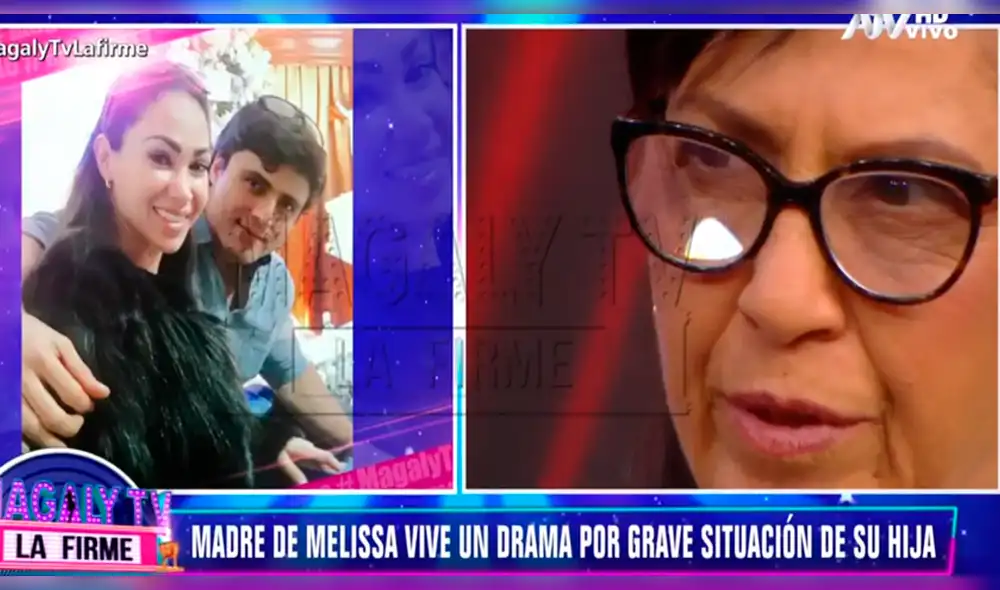 Mamá de Melissa Loza sobre novio de modelo: “La tiene secuestrada a mi hija y trafica droga”