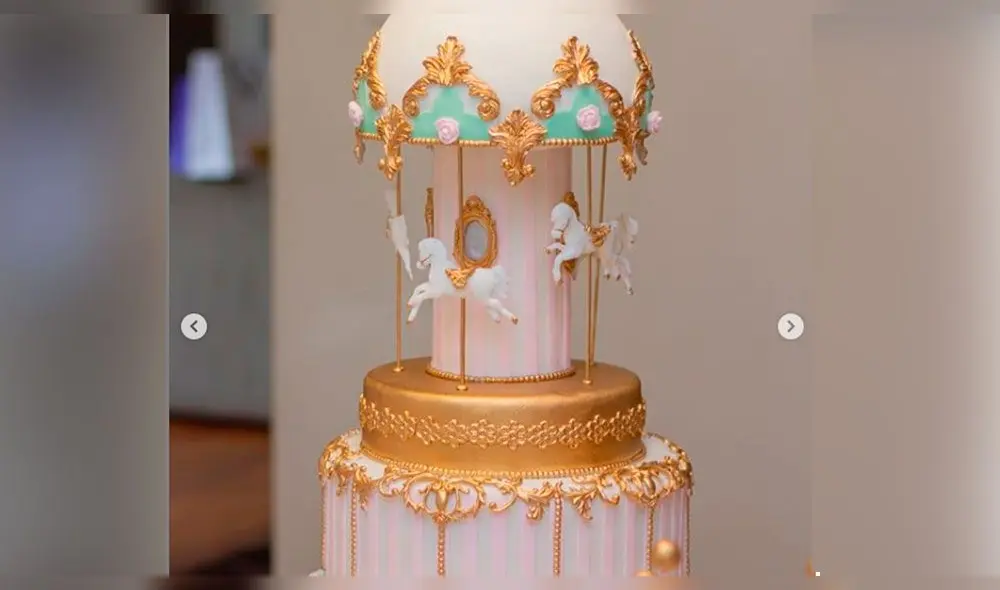 María Grazia Gamarra compartió video de lo que fue el bautizo de su hija Eva