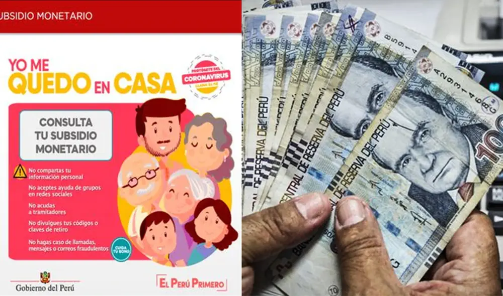 Averigua CÓMO acceder a la segunda entrega del bono Yo me quedo en casa.