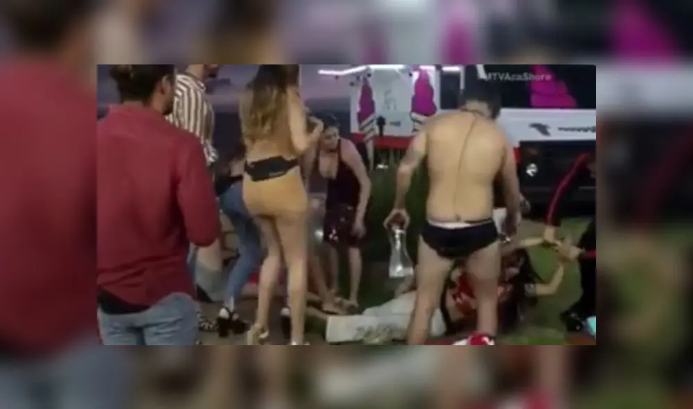 En el primer capítulo, Jawi se entrometió en la pelea de Mane y Dania, agrediendo físicamente a esta última. (Foto: Captura) En el primer capítulo, Jawi se entrometió en la pelea de Mane y Dania, agrediendo físicamente a esta última. (Foto: Captura)