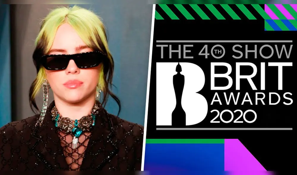 Brit Awards 2020 Billie Eilish