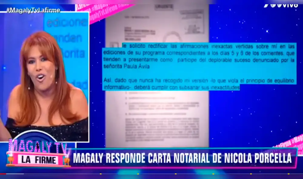 Nicola amenaza con demandar a medios que lo involucren en caso Poly Ávila [VIDEO]