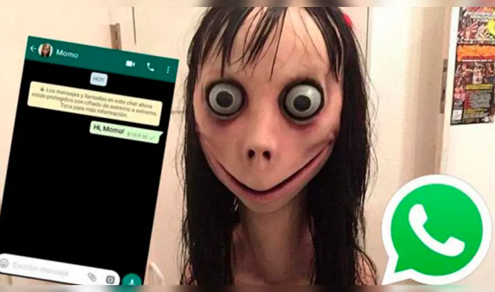 WhatsApp: Momo y las espeluznantes conversaciones que podrás ver en redes sociales WhatsApp: Momo y las espeluznantes conversaciones que podrás ver en redes sociales