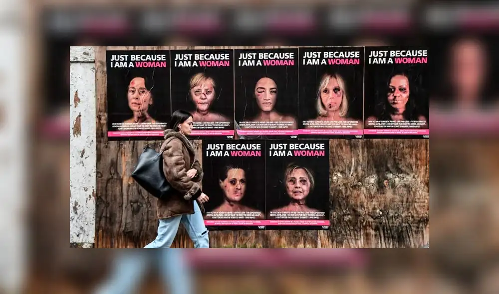 Michelle Obama y otras personalidades aparecen ‘golpeadas’ en campaña contra la violencia de género Michelle Obama y otras personalidades aparecen ‘golpeadas’ en campaña contra la violencia de género