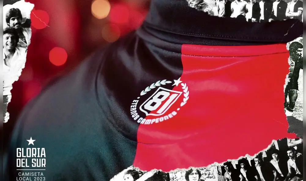 camiseta. La camiseta de FBC Melgar marca Walon se llama "Gloria del Sur" dedicada a los campeones del 81'.