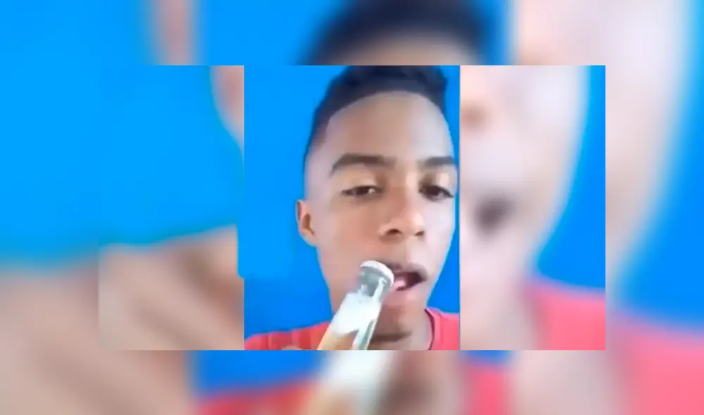 Sigue deslizando las imágenes para ver el terrible ‘blooper’ que protagonizó este joven en Facebook. Foto: Captura. Sigue deslizando las imágenes para ver el terrible ‘blooper’ que protagonizó este joven en Facebook. Foto: Captura.