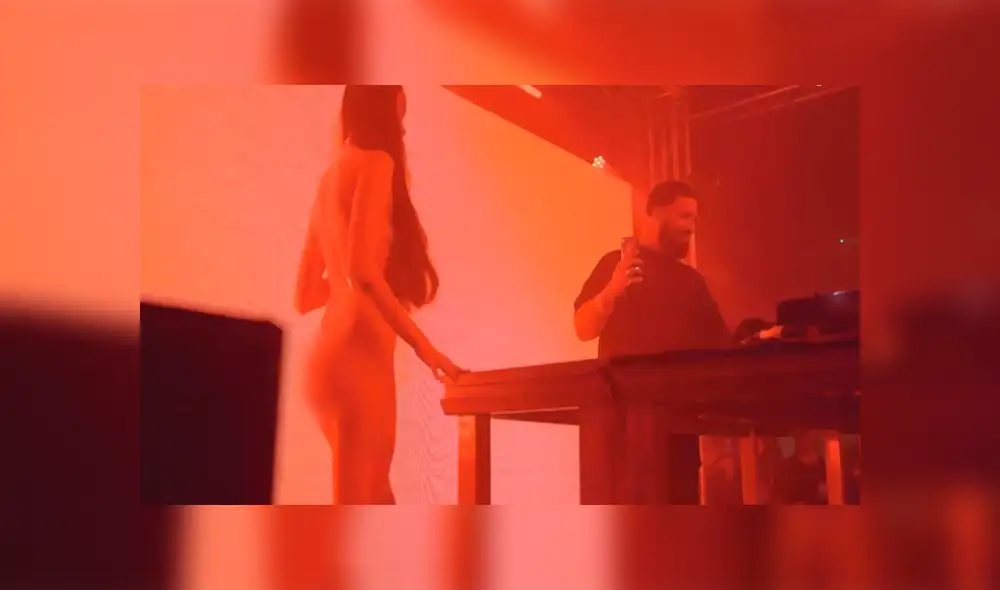 Para Virgen María la desnudez es una parte central de sus actos. Foto: captura Para Virgen María la desnudez es una parte central de sus actos. Foto: captura