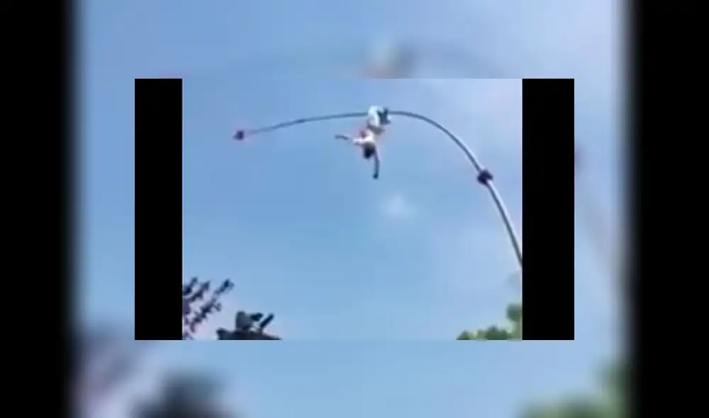 YouTube: acróbata cae de ocho metros de altura y muere en el acto