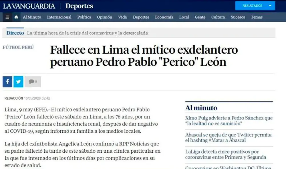 La Vanguardia de España La Vanguardia de España