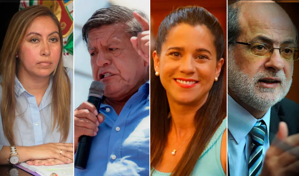 Alianza para el Progreso presenta como candidatos al Congreso a Katherine Ampuero, Vanessa Terkes, Daniel Abugattás, entre otros. Foto: composición/La República y difusión