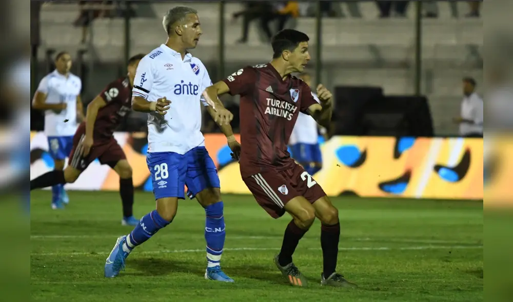 River Plate y Nacional empataron 4-4, pero el Bolso se impuso 4-3 en penales. Foto: Twitter River Plate.