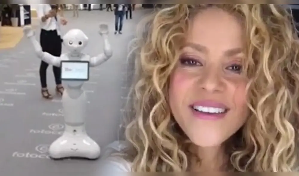 Convierten a robot en Shakira y el resultado provoca reacción de la colombiana. Fuente: Instagram